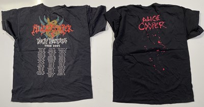 Lot 396 - ALICE COOPER - T-SHIRTS.