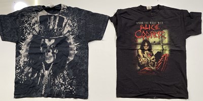 Lot 396 - ALICE COOPER - T-SHIRTS.