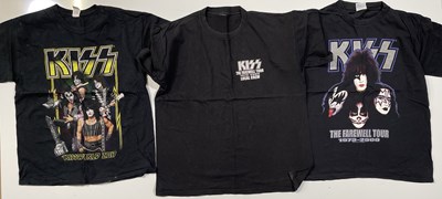 Lot 469 - KISS MEMORABILIA - 2000S T-SHIRT COLLECTION.