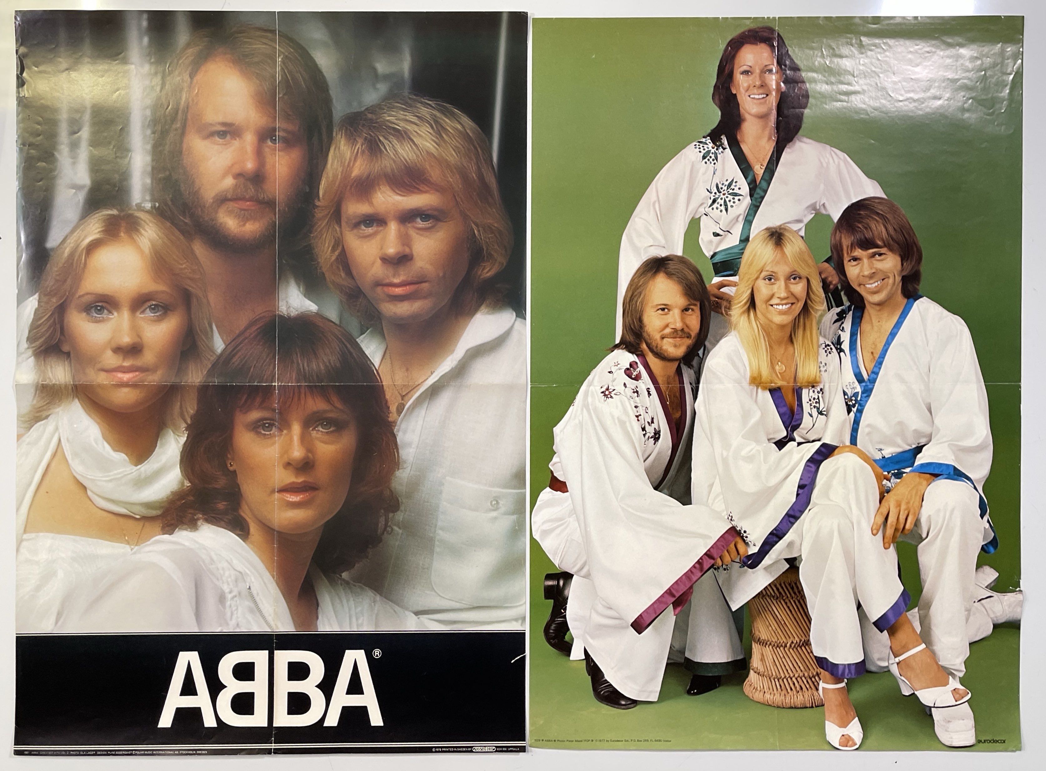 Lot 206 ABBA POSTER COLLECTION.