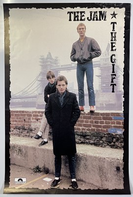 Lot 207 - THE JAM-  ORIGINAL THE GIFT POSTER.