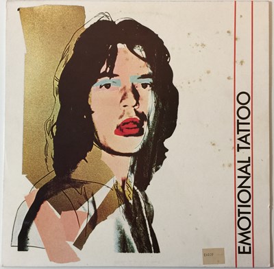 Lot 679 - The Rolling Stones - Emotional Tattoo LP (Andy Warhol Artwork)