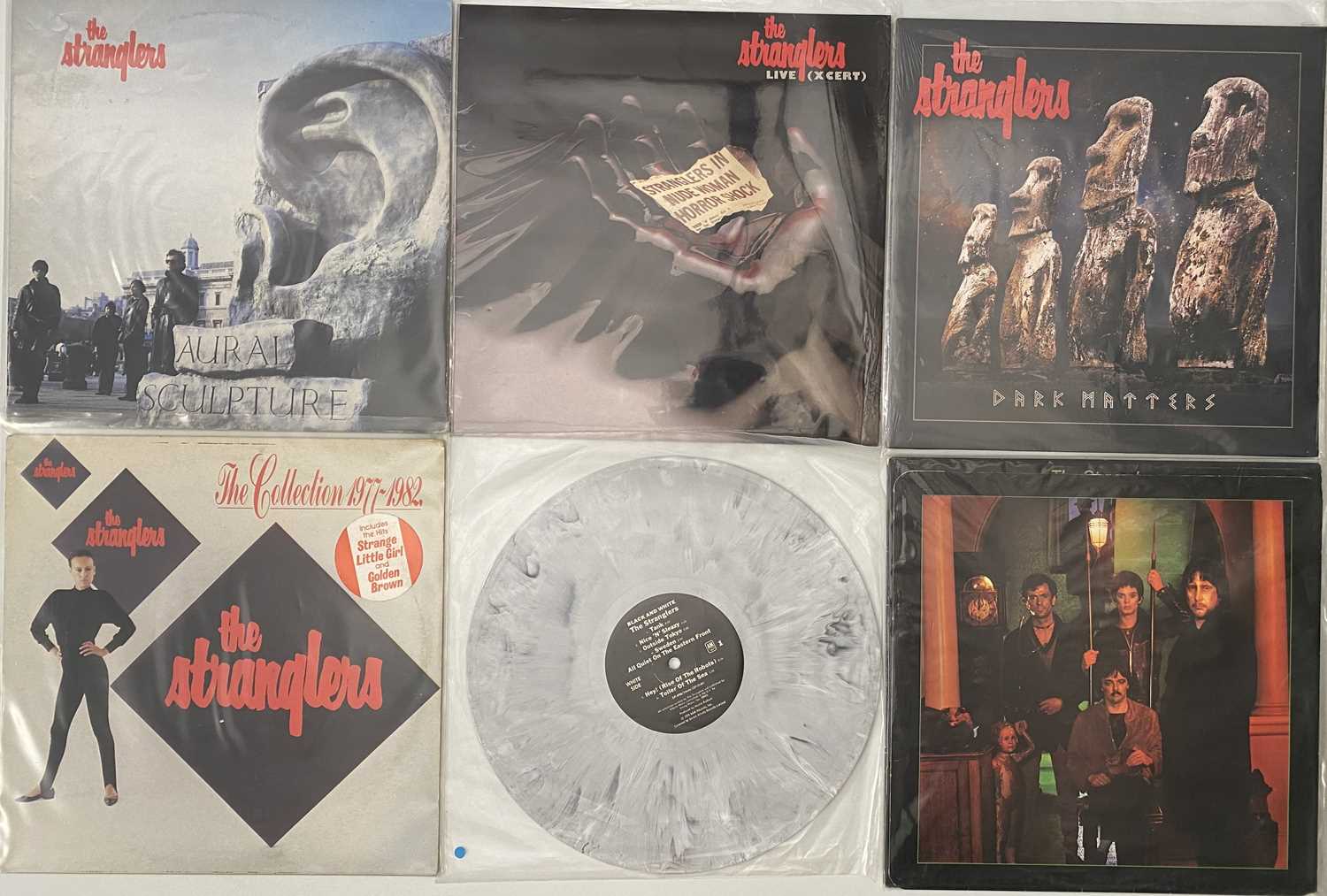 Lot 791 - THE STRANGLERS AND RELATED - LP PACK