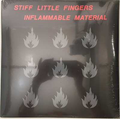 Lot 925 - STIFF LITTLE FINGERS - INFLAMMABLE MATERIAL LP + 7" (SEALED NUMBERED LIMITED RED VINYL - 0190295448271)