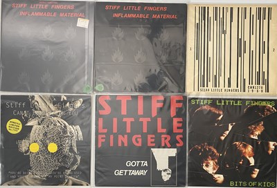 Lot 926 - STIFF LITTLE FINGERS - LP COLLECTION