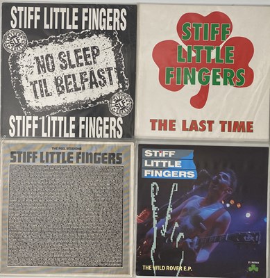 Lot 926 - STIFF LITTLE FINGERS - LP COLLECTION