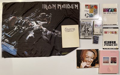 Lot 70 - ASSORTED MUSIC MEMORABILIA - SHOP PROMO ITEMS/BOOKS AND POSTERS.