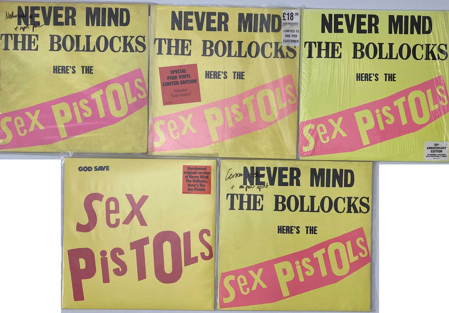 Lot 931 - SEX PISTOLS - NEVER MIND THE BOLLOCKS LP