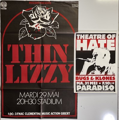 Lot 218 - METAL / HARDCORE / ROCK - POSTERS / CONCERT POSTERS.