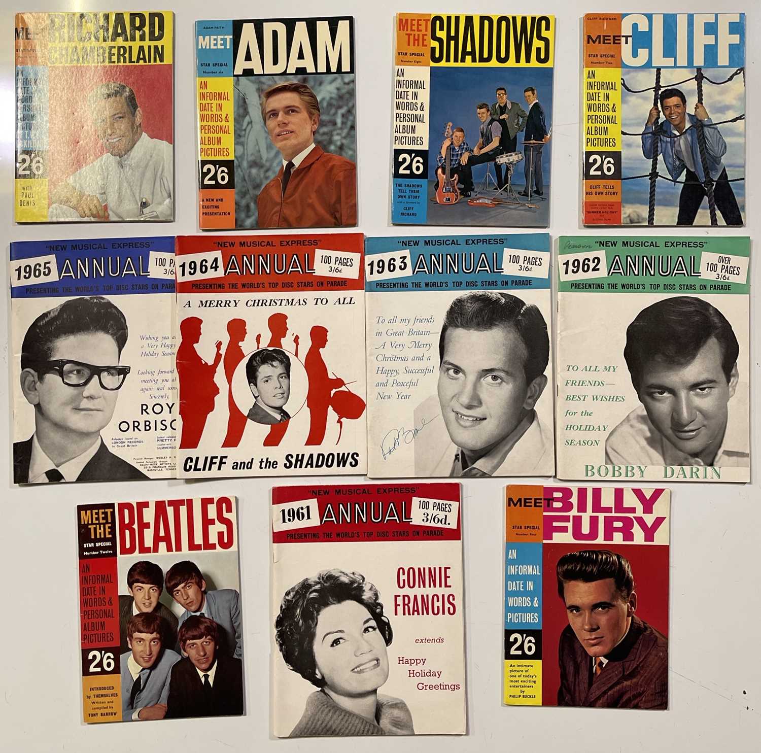 Lot 89 - ORIGINAL 1960S MAGAZINES / ANNUALS IN EXCEPTIONAL CONDITION.