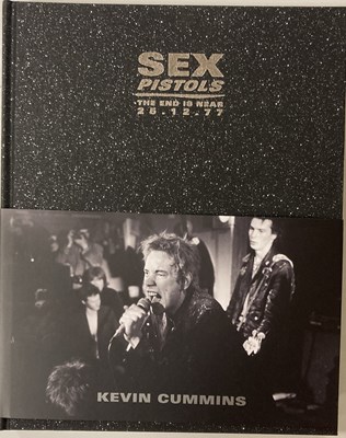 Lot 281 - SEX PISTOLS - THE END IS NEAR KEVIN CUMMINS SIGNED BOOK