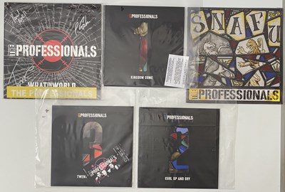 Lot 940 - THE PROFESSIONALS - LP/ 10"/ SIGNED PACK