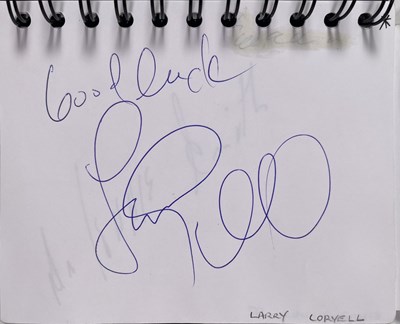 Lot 293 - JAZZ AUTOGRAPHS - THE BARRY MCRAE COLLECTION - SIX BOOKS INC MANY STARS OF JAZZ.