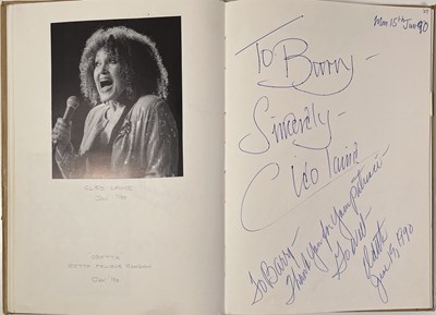 Lot 334 - JAZZ/BLUES AUTOGRAPHS - THE BARRY MCRAE COLLECTION - VOLUME 6 INC ROY AYERS.