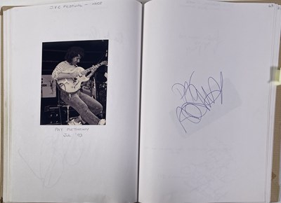 Lot 336 - JAZZ AUTOGRAPHS - THE BARRY MCRAE COLLECTION - VOLS 9/10 - HUGH MASAKELA / WILLIE NELSON AND MORE.