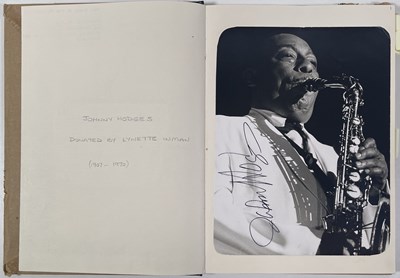 Lot 340 - JAZZ/BLUES AUTOGRAPHS - THE BARRY MCRAE COLLECTION - VOLS 16/17 INC BILL EVANS.