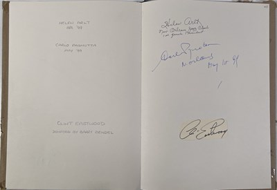 Lot 340 - JAZZ/BLUES AUTOGRAPHS - THE BARRY MCRAE COLLECTION - VOLS 16/17 INC BILL EVANS.