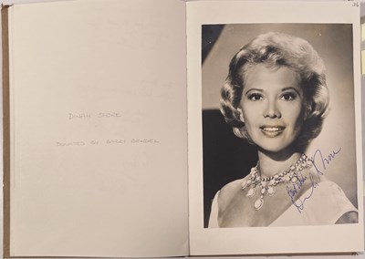 Lot 340 - JAZZ/BLUES AUTOGRAPHS - THE BARRY MCRAE COLLECTION - VOLS 16/17 INC BILL EVANS.