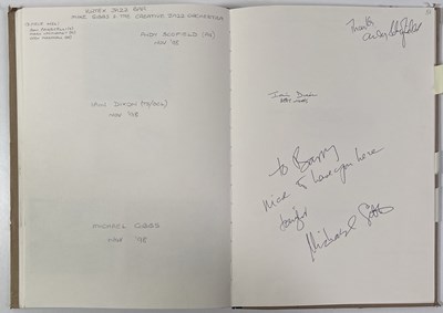Lot 340 - JAZZ/BLUES AUTOGRAPHS - THE BARRY MCRAE COLLECTION - VOLS 16/17 INC BILL EVANS.