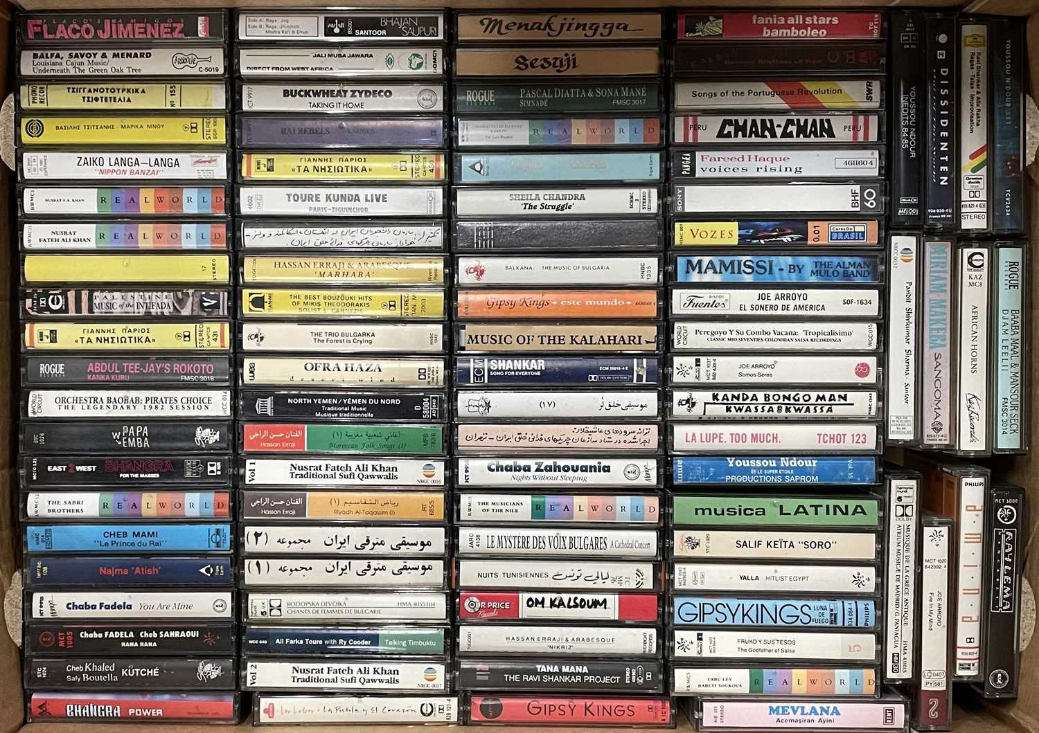 Lot 913 - HIP HOP / FUNK / WORLD - CASSETTES