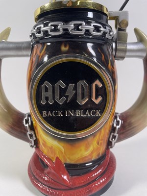 Lot 73 - AC/DC - BACK IN BLACK LIMITED EDITION STEIN.