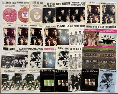 Lot 375 - THE BEATLES - SHEET MUSIC COLLECTION.