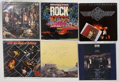 Lot 304 - ROCK / METAL / HARD ROCK SIGNED RECORDS.