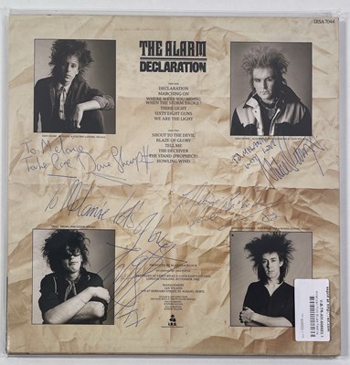 Lot 310 - THE ALARM -  SIGNED LPS.