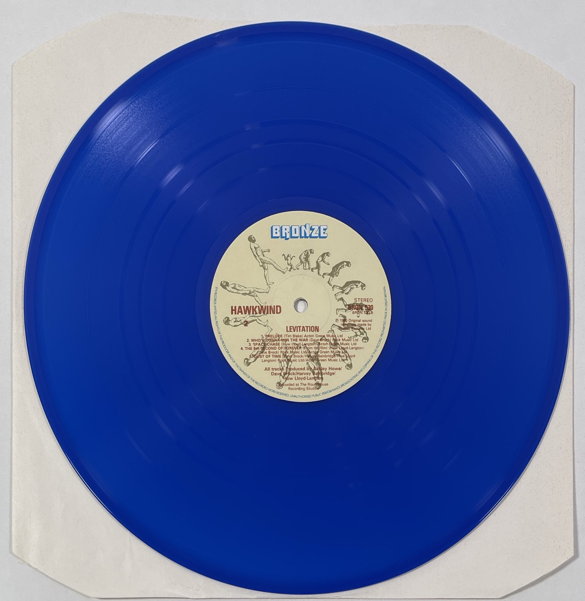 Lot 315 - HAWKWIND INC GINGER BAKER - SIGNED LP.