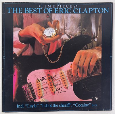 Lot 431 - ERIC CLAPTON - SIGNED LP.