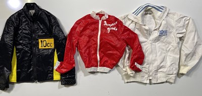 Lot 475 - TEN CC ARCHIVE - RARE c 1970/80S JACKETS.