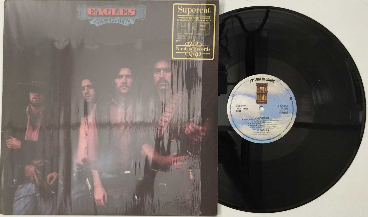 Lot 990 - EAGLES - DESPERADO LP (LIMITED EDITION NIMBUS SUPERCUT HI-FI PRESSING - K 53008)