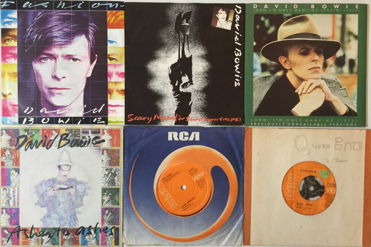 Lot 61 - David Bowie - LP/7" Collection