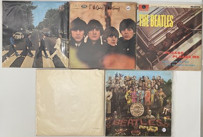 Lot 1016 - THE BEATLES - STUDIO LPs (UK ORIGINALS/EARLY PRESSINGS)