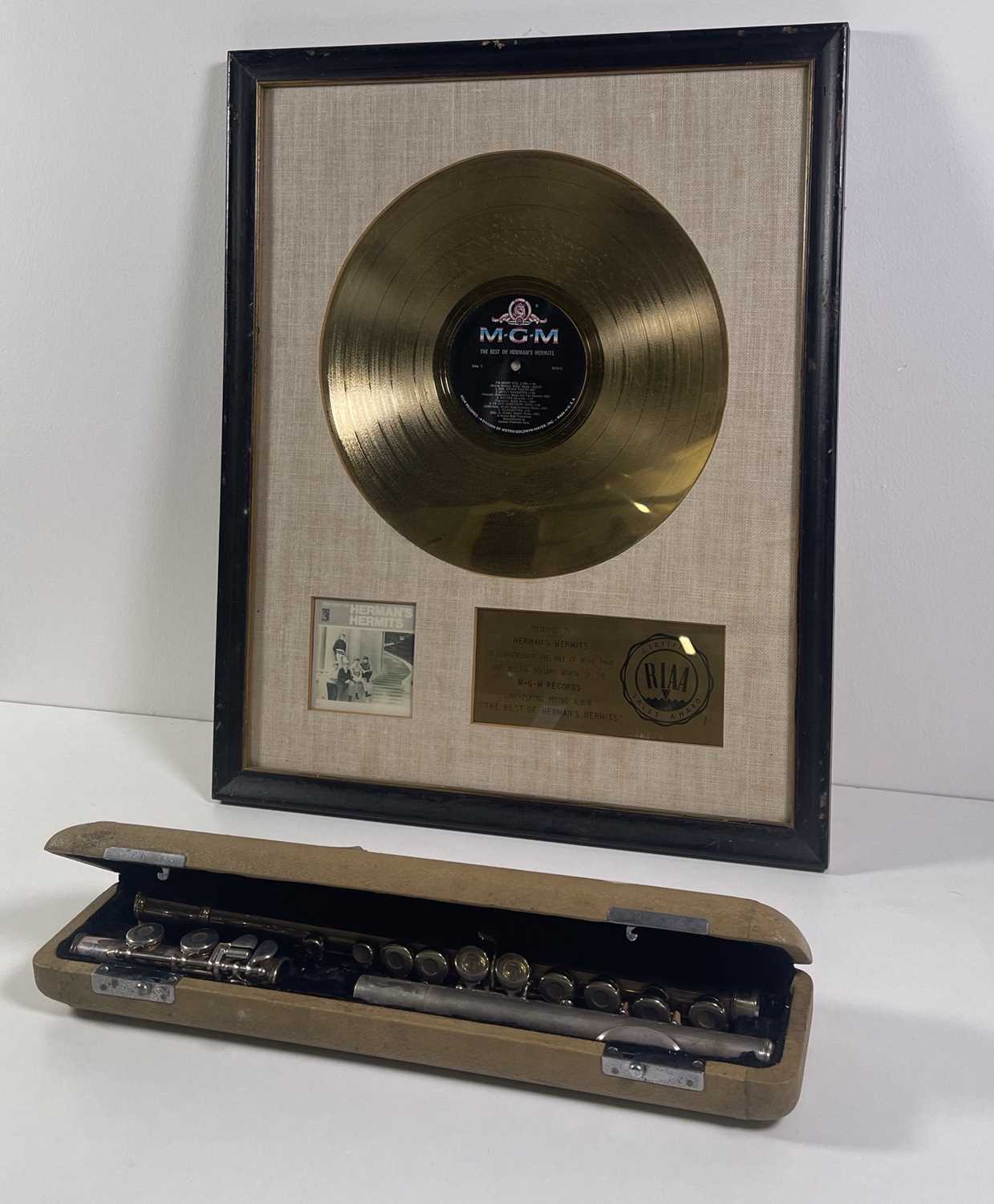 Lot 327 - HERMAN'S HERMITS - AN ORIGINAL RIAA GOLD