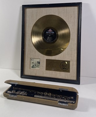 Lot 327 - HERMAN'S HERMITS - AN ORIGINAL RIAA GOLD DISC FOR 'THE BEST OF'.