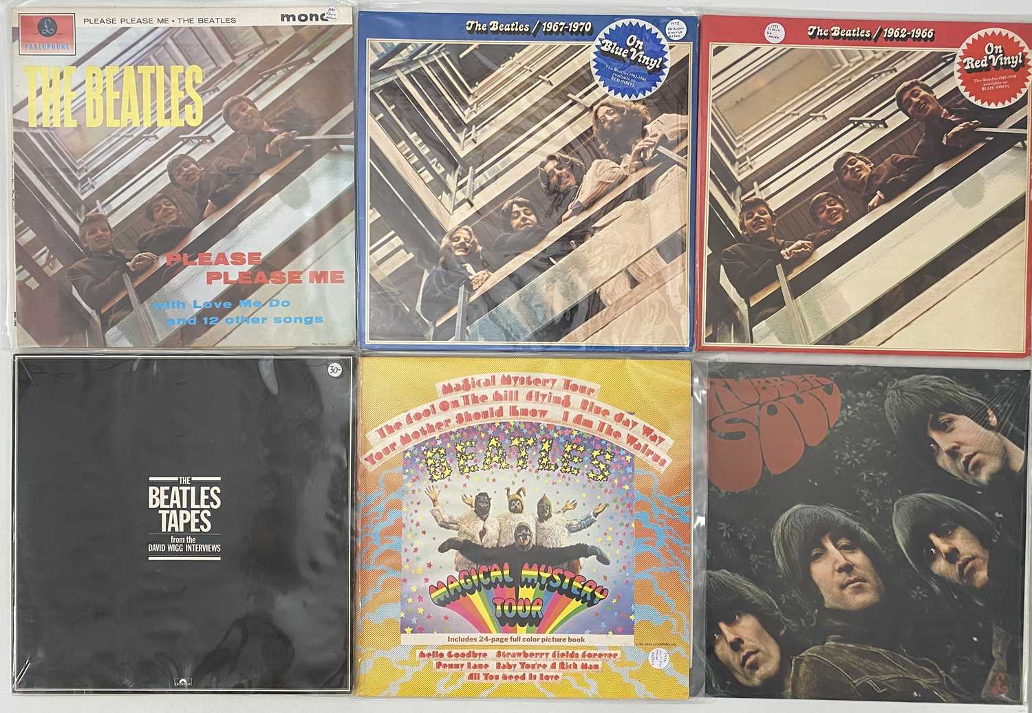 Lot 1020 - THE BEATLES - 70s/80s PRESSING/RELEASE LPs