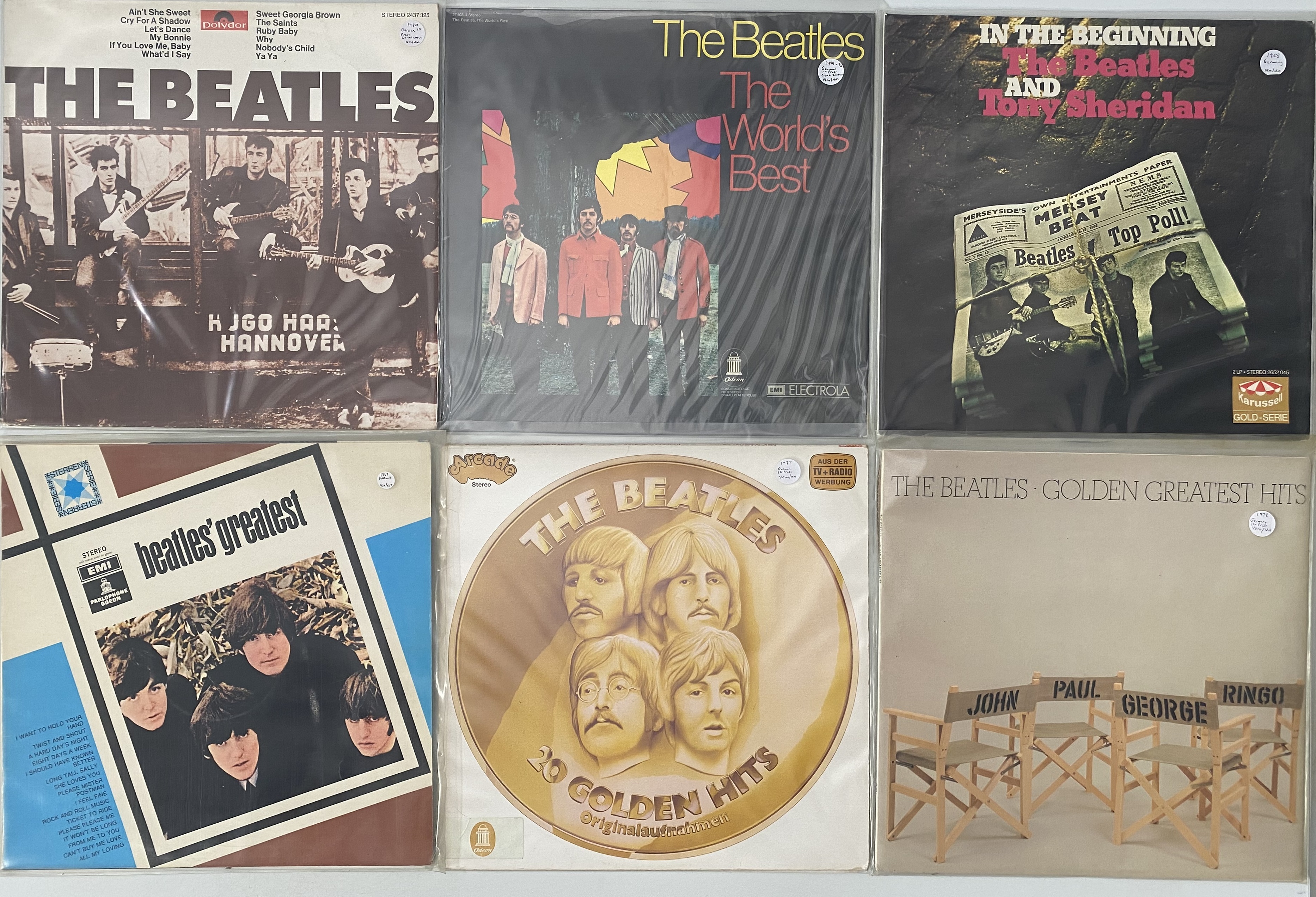 Lot 1022 - THE BEATLES - EUROPEAN PRESSING LP