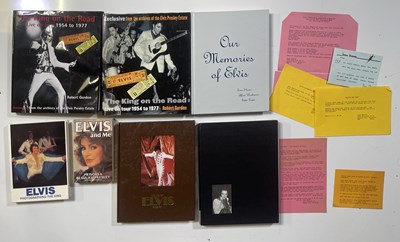 Lot 404 - ELVIS - COLLECTABLE BOOKS/MEMORABILIA INC SEAN SHAVER.