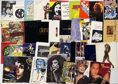 Lot 104 - CONCERT PROGRAMME COLLECTION - JAM / ELP / BOWIE AND MORE.