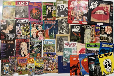 Lot 78 - MUSIC BOOKS / CALENDARS / MEMORABILIA - TO INC OZ / COUNTERCULTURE MAGAZINES.