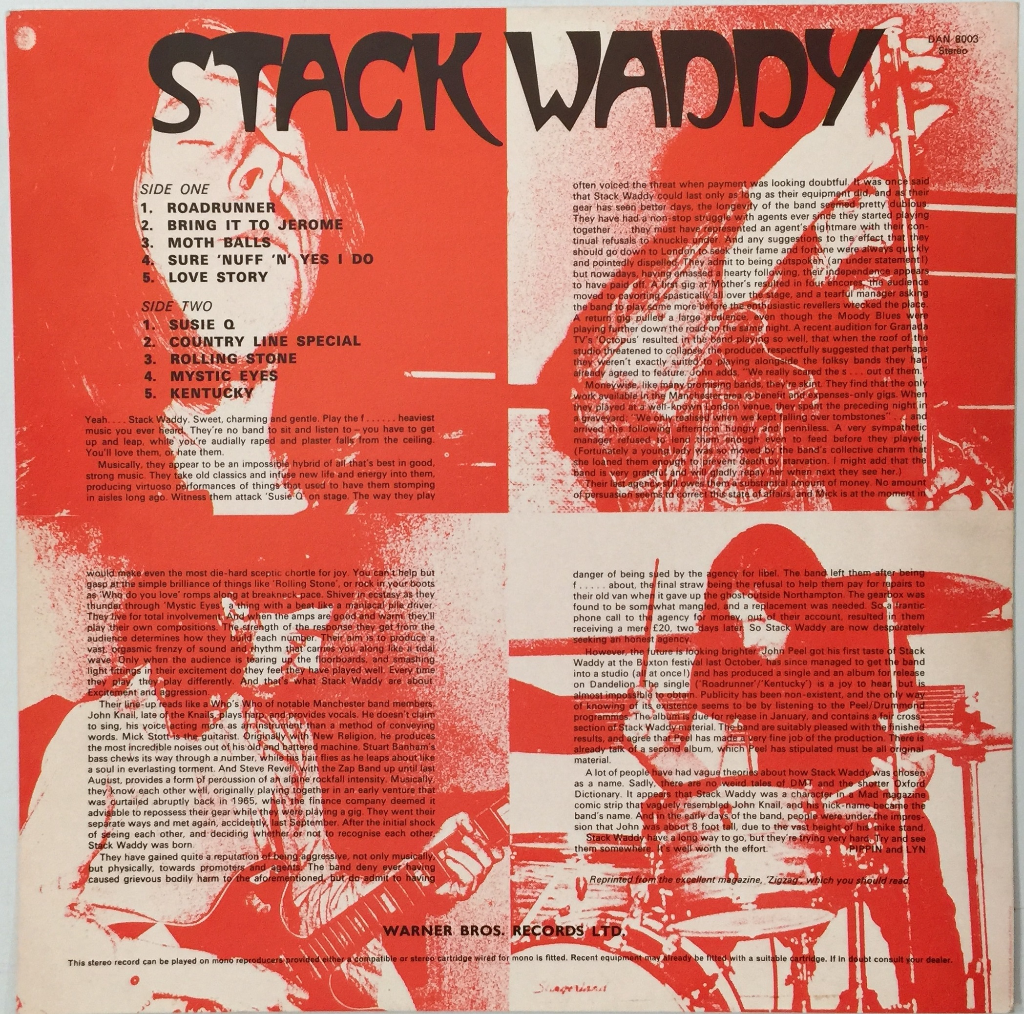 Lot 1057 - STACK WADDY - STACK WADDY (DAN 8003). A