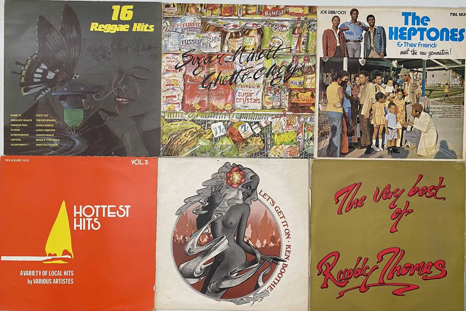 Lot 1049 - REGGAE (ROOTS/ROCKSTEADY/DUB) - 70s/80s LPs.