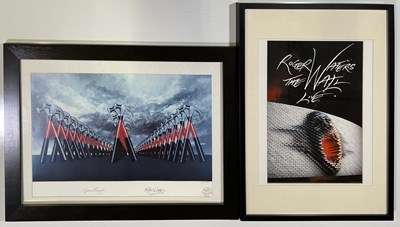 Lot 415 - PINK FLOYD - ROGER WATERS / GERALD SCARFE SIGNED LITHOGRAPH.