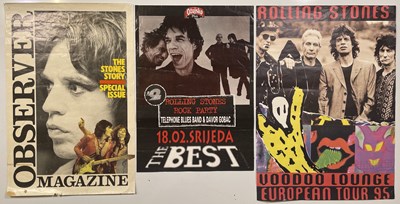 Lot 428 - ROLLING STONES POSTER COLLECTION.