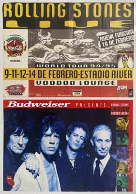 Lot 428 - ROLLING STONES POSTER COLLECTION.