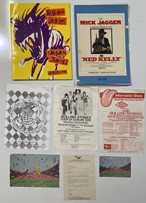 Lot 429 - ROLLING STONES - TOUR EPHEMERA INC 1976.