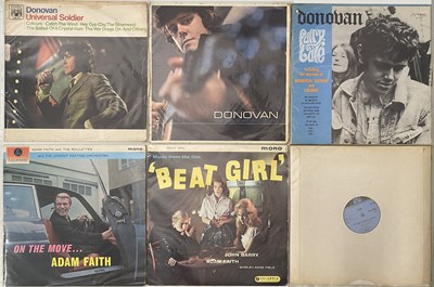 Lot 1075 - BUDDY HOLLY/ DONOVAN/ ADAM FAITH - LP COLLECTION