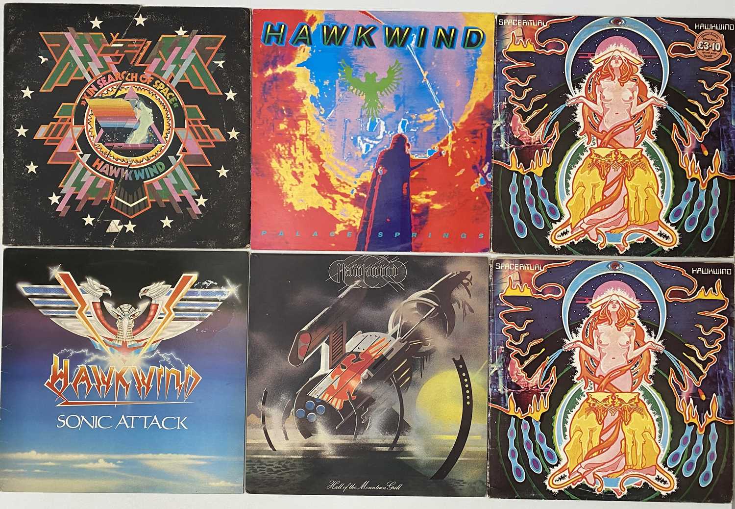 Lot 1130 - HAWKWIND - LP COLLECTION