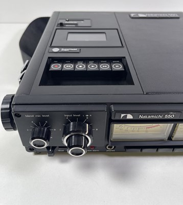 Lot 45 - NAKAMICHI 550 TAPE DECK - FULLY SERVICED.